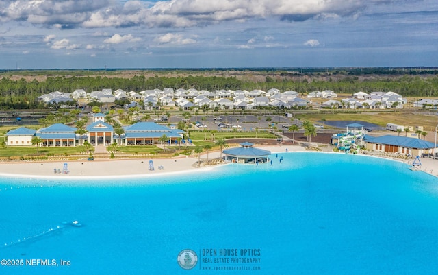 106 Rum Runner Way, Saint Johns, FL 32259 - aerial perspective of suburban area with expansive beach