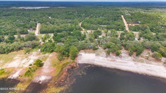 5299 County Road 352nd Rd, Keystone Heights, FL 32656 - aerial view of property and surrounding area with a forest and a large body of water