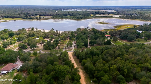5299 County Road 352nd Rd, Keystone Heights, FL 32656 - aerial view of property and surrounding area featuring a large body of water