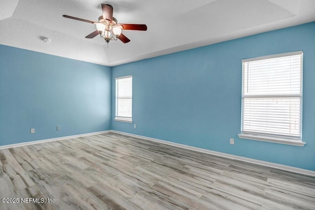 1069 Ardmore St, Saint Augustine, FL 32092 - unfurnished room featuring a ceiling fan, wood finished floors, and a smoke detector