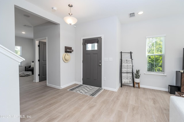 21 Vicksburg Dr, Saint Johns, FL 32259 - entryway with plenty of natural light and light wood-style flooring