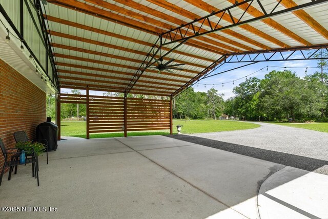 26122 Sheared Stokes Rd, Hilliard, FL 32046 - view of patio with area for grilling