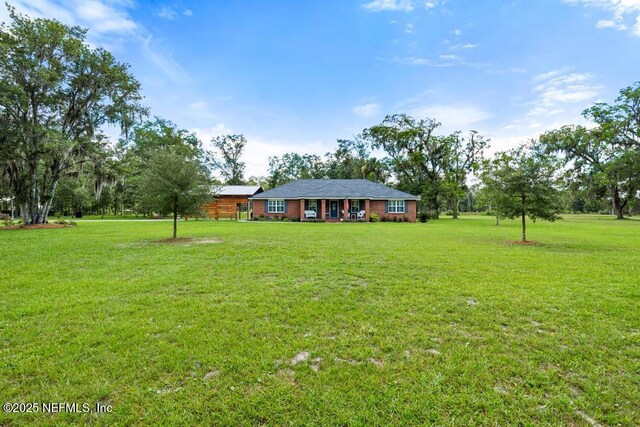 26122 Sheared Stokes Rd, Hilliard, FL 32046 - view of grassy yard