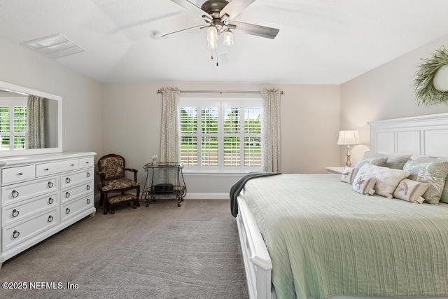 26122 Sheared Stokes Rd, Hilliard, FL 32046 - carpeted bedroom featuring ceiling fan