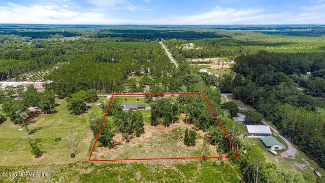 26122 Sheared Stokes Rd, Hilliard, FL 32046 - view of property location featuring property parcel outlined