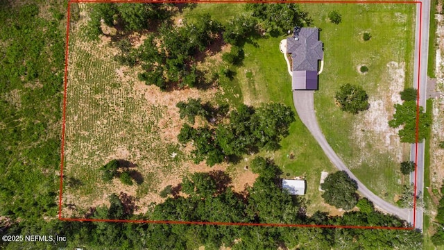 26122 Sheared Stokes Rd, Hilliard, FL 32046 - view of property location with property boundaries highlighted