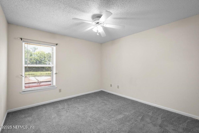 1385 Soaring Flight Way, Jacksonville, FL 32225 - carpeted empty room featuring a ceiling fan and a textured ceiling