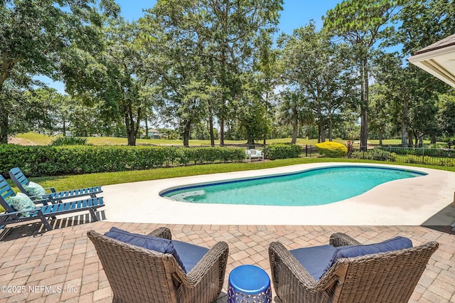 4342 Richmond Park Dr E, Jacksonville, FL 32224 - view of pool featuring a patio area and view of scattered trees