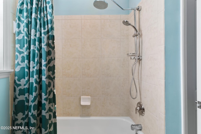 308 High Tide Dr Unit 201, Saint Augustine, FL 32080 - full bath featuring shower / bath combination with curtain