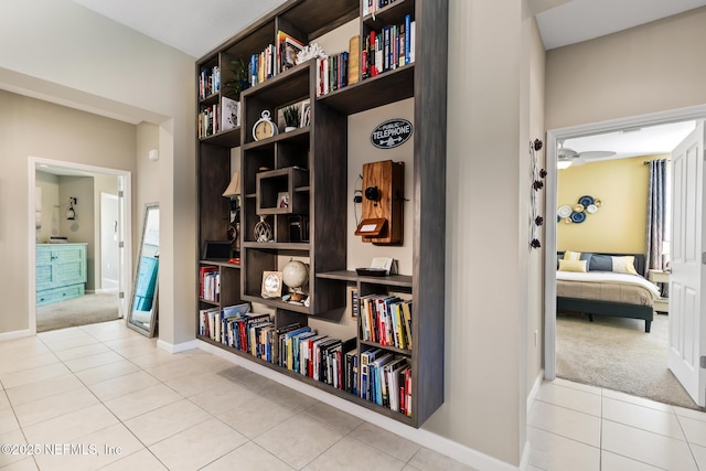 308 High Tide Dr Unit 201, Saint Augustine, FL 32080 - corridor with tile patterned flooring and carpet flooring