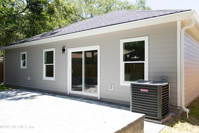 5408 Potomac Ave, Jacksonville, FL 32254 - back of house with a patio area and a shingled roof