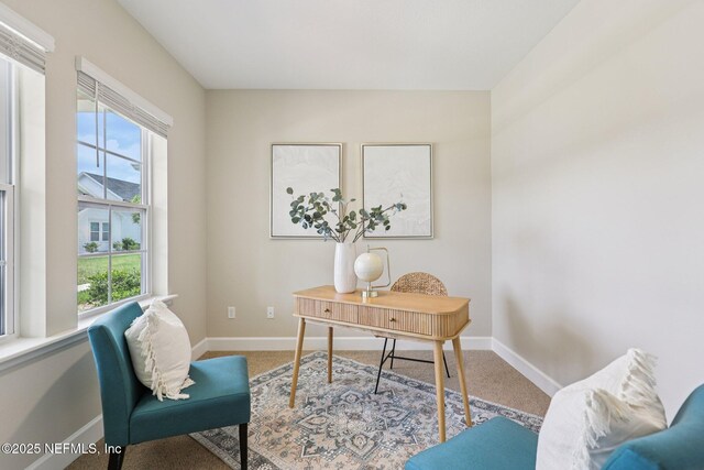 48 Gilchrist Way, Saint Johns, FL 32092 - carpeted office space featuring baseboards