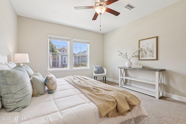 48 Gilchrist Way, Saint Johns, FL 32092 - bedroom featuring carpet floors and a ceiling fan