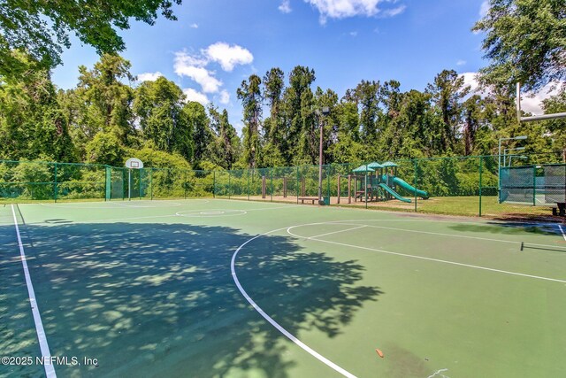8523 Hampton Landing Dr, Jacksonville, FL 32256 - view of sport court with community basketball court