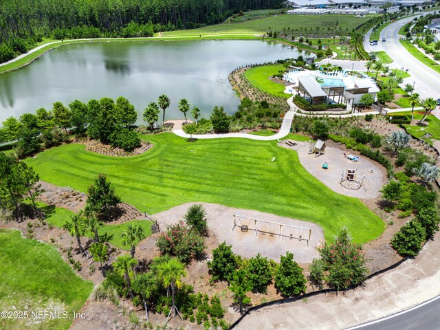 575 Buttonwood Loop, Yulee, FL 32097 - bird's eye view of a large body of water