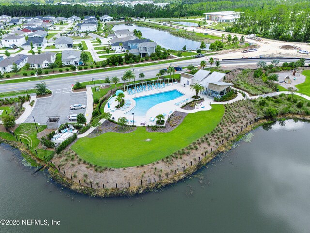 575 Buttonwood Loop, Yulee, FL 32097 - aerial view of property's location featuring a nearby body of water