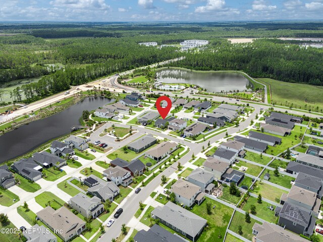 575 Buttonwood Loop, Yulee, FL 32097 - aerial view of property's location with nearby suburban area