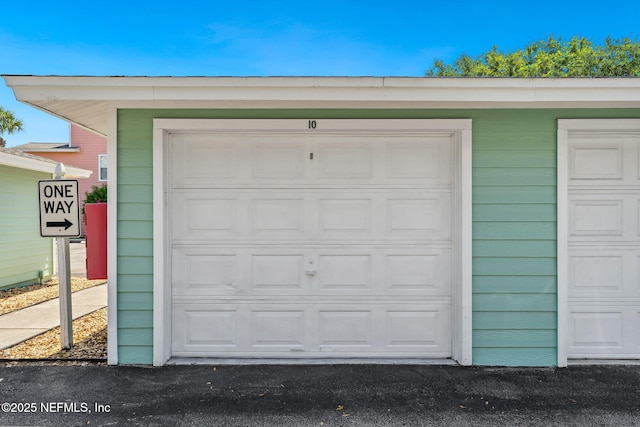 212 16th St Unit A, Saint Augustine Beach, FL 32080 - view of garage