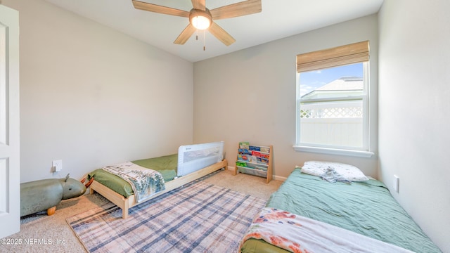 84 Granite City Ave, Saint Johns, FL 32259 - bedroom with carpet flooring and a ceiling fan
