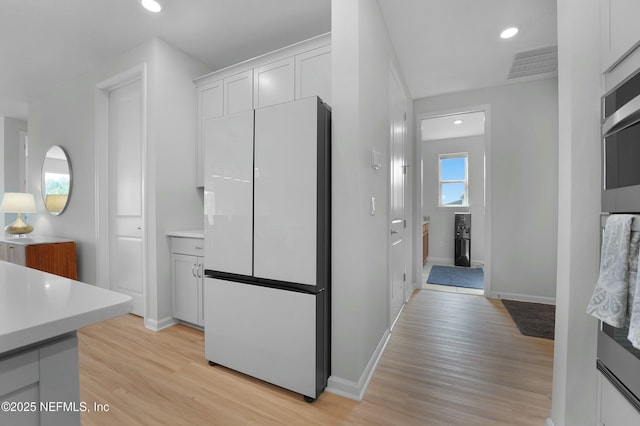 50 Skyline Ln, Saint Augustine, FL 32092 - corridor featuring recessed lighting and light wood-type flooring