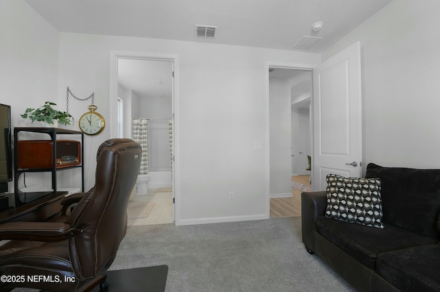 50 Skyline Ln, Saint Augustine, FL 32092 - carpeted office featuring baseboards
