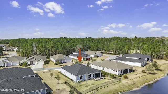 50 Skyline Ln, Saint Augustine, FL 32092 - aerial view of residential area with a forest