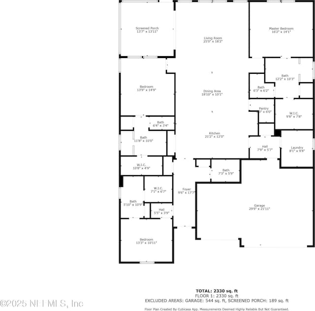 50 Skyline Ln, Saint Augustine, FL 32092 - view of home floor plan