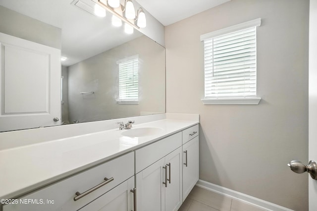 63 Goldcrest Way, Saint Augustine, FL 32092 - bathroom with vanity and tile patterned floors