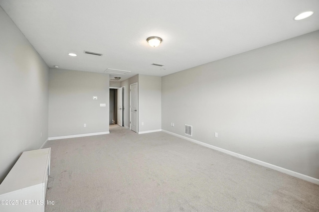 63 Goldcrest Way, Saint Augustine, FL 32092 - spare room featuring light colored carpet and recessed lighting