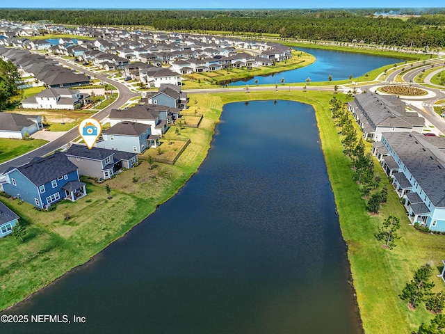 63 Goldcrest Way, Saint Augustine, FL 32092 - aerial perspective of suburban area featuring a large body of water