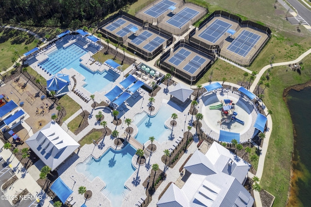 63 Goldcrest Way, Saint Augustine, FL 32092 - bird's eye view of a pool area