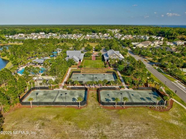 147 Rawlings Dr, Saint Johns, FL 32259 - aerial perspective of suburban area with a large body of water