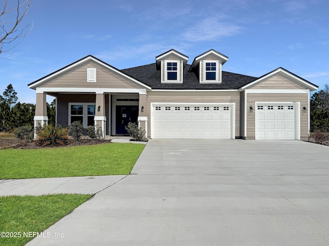 3245 Pipers Way, Green Cove Springs, FL 32043 - view of front of house featuring a garage, concrete driveway, and a front yard