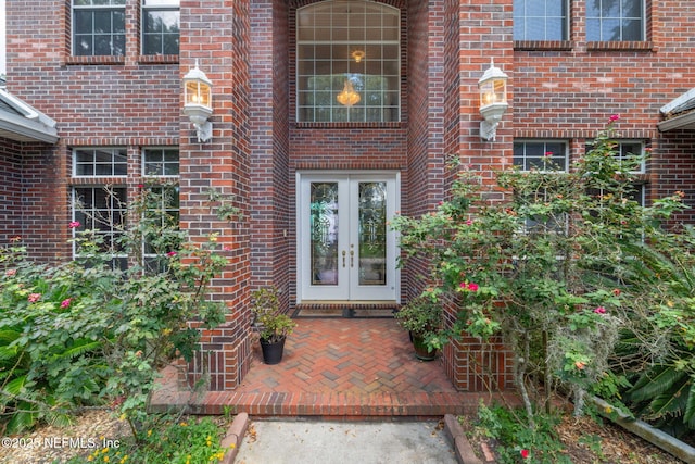 3305 US Highway 17, Fleming Island, FL 32003 - doorway to property featuring french doors and brick siding