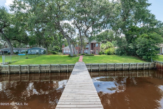 3305 US Highway 17, Fleming Island, FL 32003 - dock area with a water view