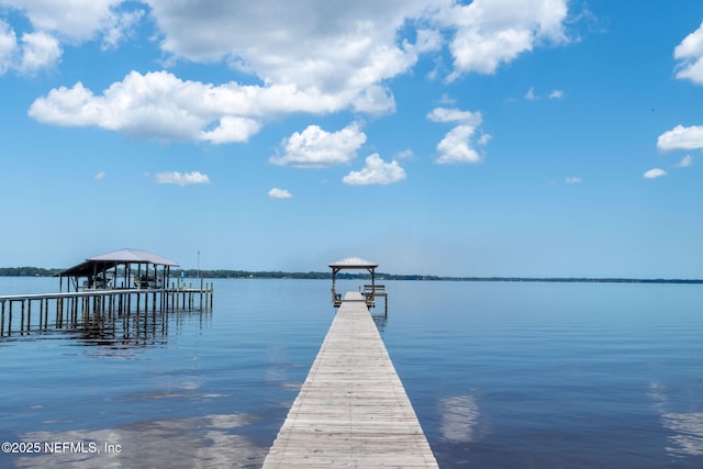 3305 US Highway 17, Fleming Island, FL 32003 - dock area with a water view and boat lift