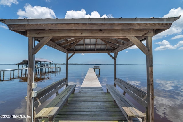 3305 US Highway 17, Fleming Island, FL 32003 - dock with a water view and boat lift