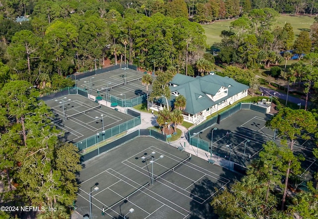 105 Teal Nest Ct, Ponte Vedra Beach, FL 32082 - aerial view of a heavily wooded area