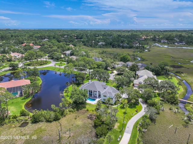 105 Teal Nest Ct, Ponte Vedra Beach, FL 32082 - bird's eye view of a large body of water