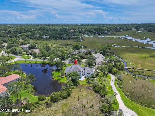 105 Teal Nest Ct, Ponte Vedra Beach, FL 32082 - aerial overview of property's location with a nearby body of water