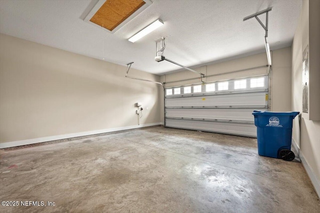 305 Seahill Dr, Saint Augustine, FL 32092 - garage featuring baseboards