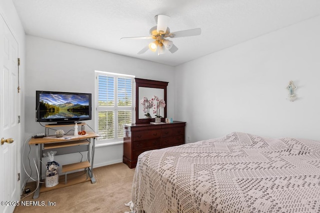 76146 Long Leaf Loop, Yulee, FL 32097 - carpeted bedroom with baseboards and a ceiling fan