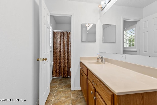 76146 Long Leaf Loop, Yulee, FL 32097 - full bath featuring vanity and a shower with shower curtain