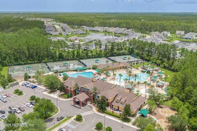 253 Bell Branch Ln, Saint Johns, FL 32259 - aerial view of a heavily wooded area