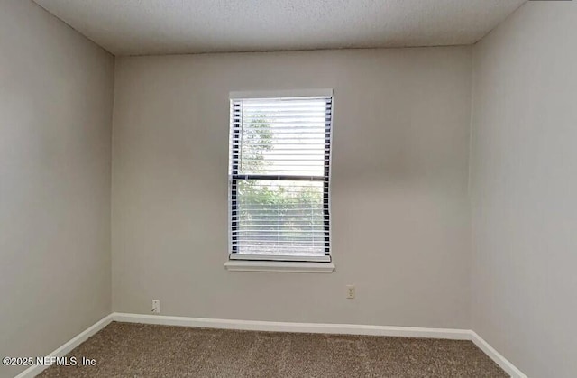 71 Naugatuck Dr, Jacksonville, FL 32225 - carpeted empty room with baseboards and a textured ceiling