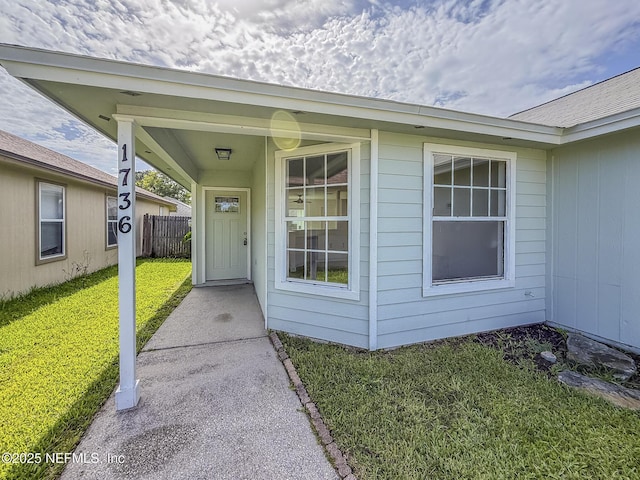 1736 Ashwood Cir, Middleburg, FL 32068 - view of exterior entry