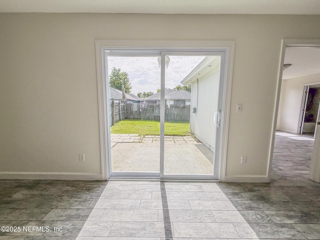 1736 Ashwood Cir, Middleburg, FL 32068 - entryway featuring baseboards