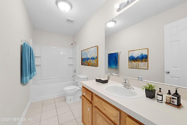 9209 Jefferson Ave, Jacksonville, FL 32208 - full bath featuring vanity, tile patterned floors, and shower / tub combination