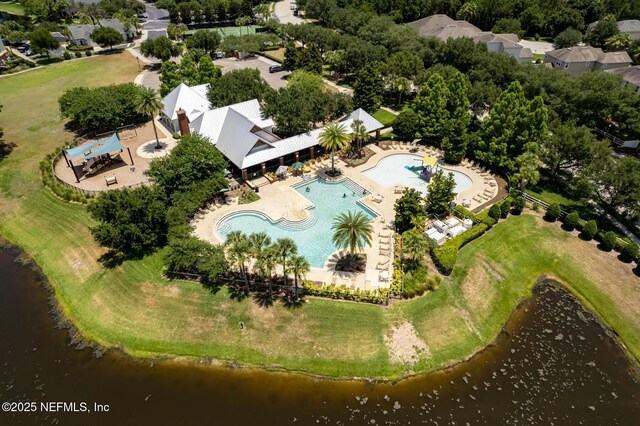 12191 Wynnfield Lakes Cir, Jacksonville, FL 32246 - aerial view of a large body of water
