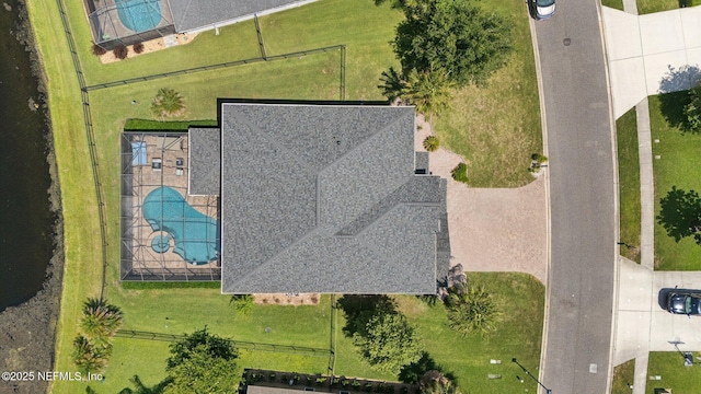738 W Kings College Dr, Fruit Cove, FL 32259 - aerial view of a pool area